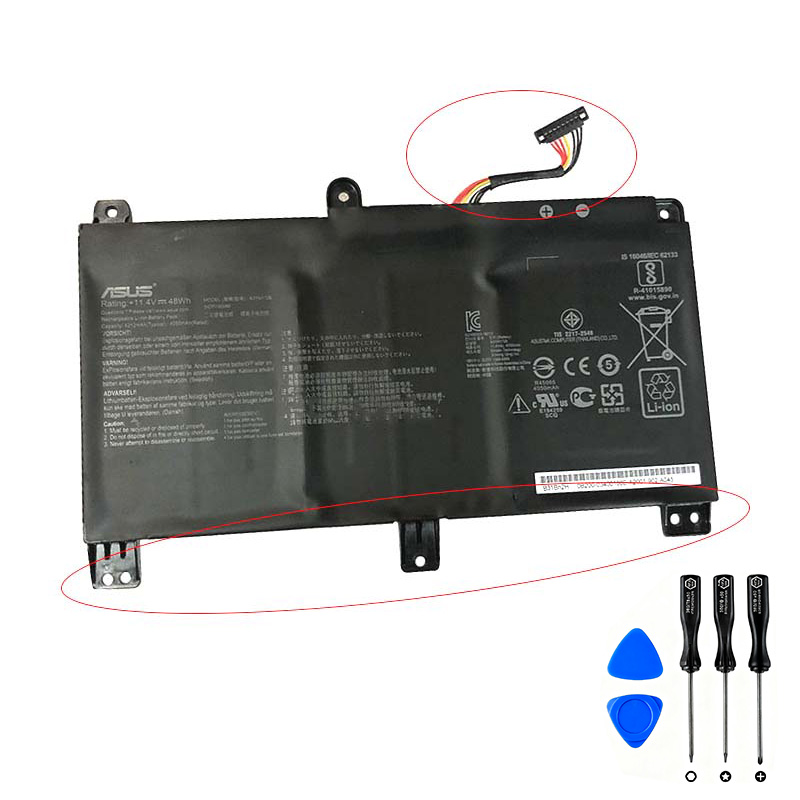 (image for) Original 48Wh 4210mAh 3-Cell Asus 0B200-02910000 Battery